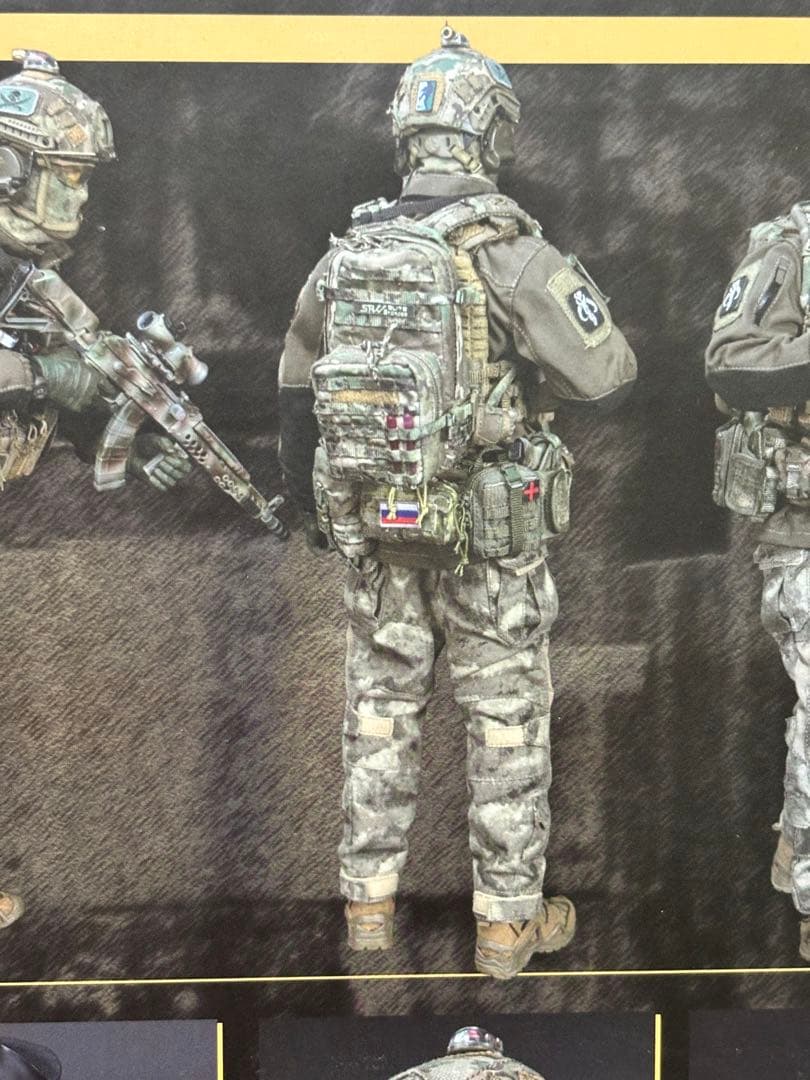 DAMTOYS 1/6 ロシア特殊作戦軍 SSO アクションフィギュア