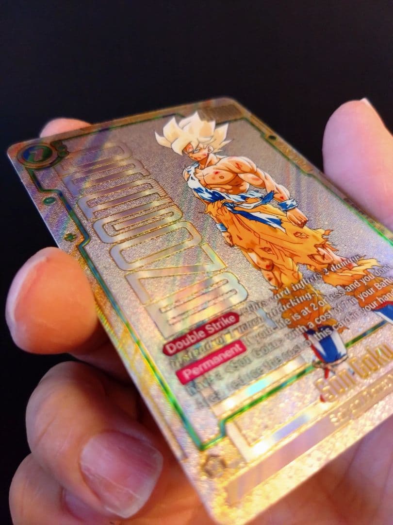 ドラゴンボール　海外製　カード　スーパーサイヤ人　孫悟空