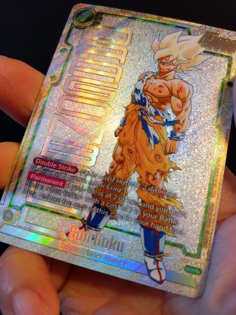 ドラゴンボール　海外製　カード　スーパーサイヤ人　孫悟空
