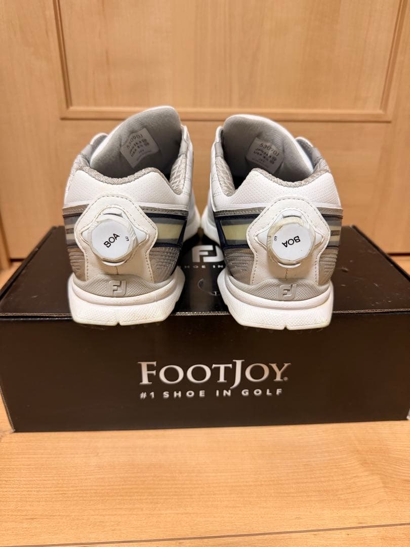 【ヒデさん】FOOTJOY ゴルフシューズ ホワイト/ネイビー
