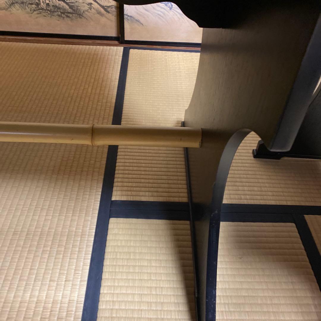 茶道具 立礼棚（りゅうれいだな） 点茶盤 掻合塗 表用セット