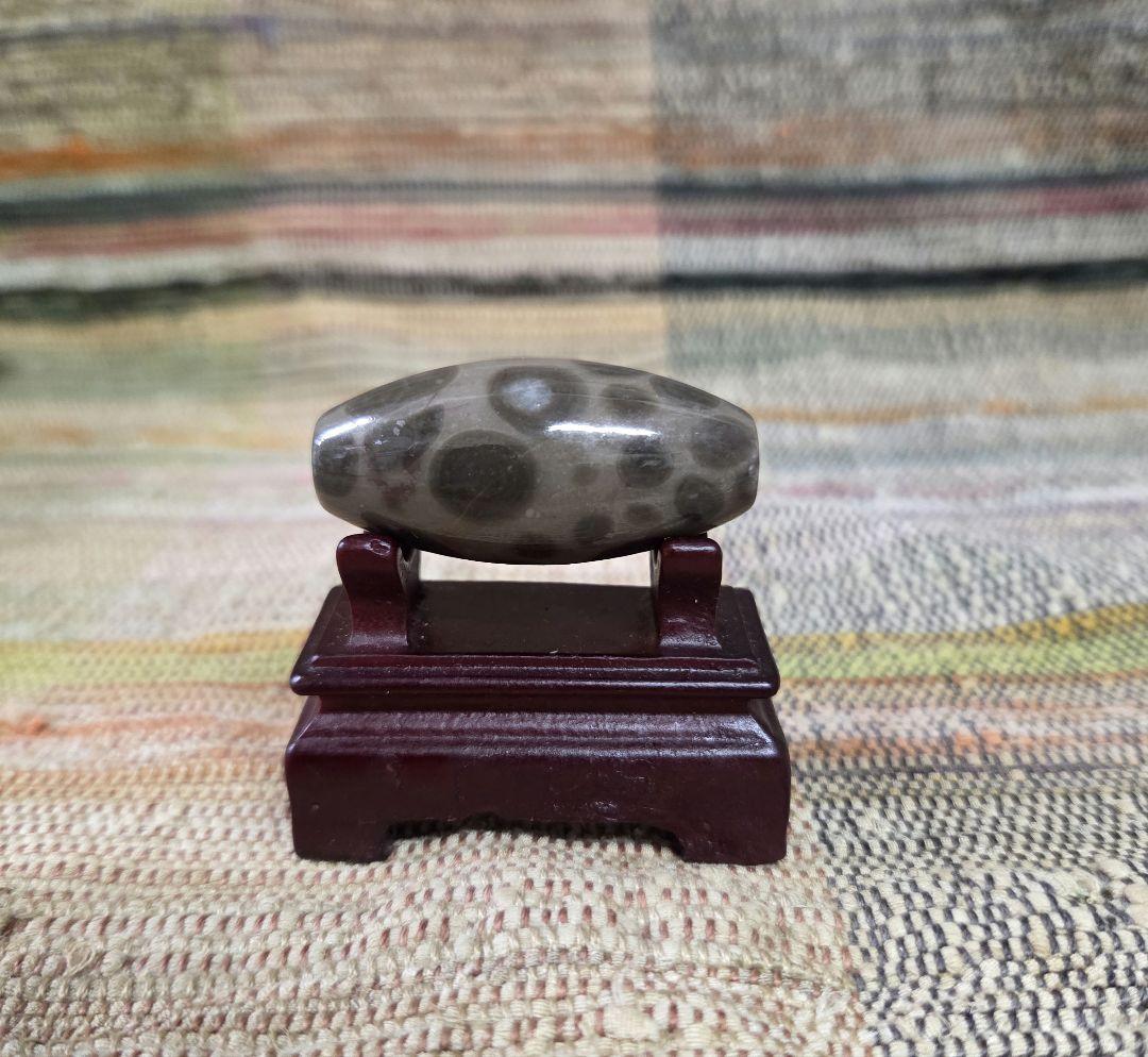 886　天珠　希少　釈迦偉伝　水晶質瑪瑙　西蔵　金剛　仏舎利！