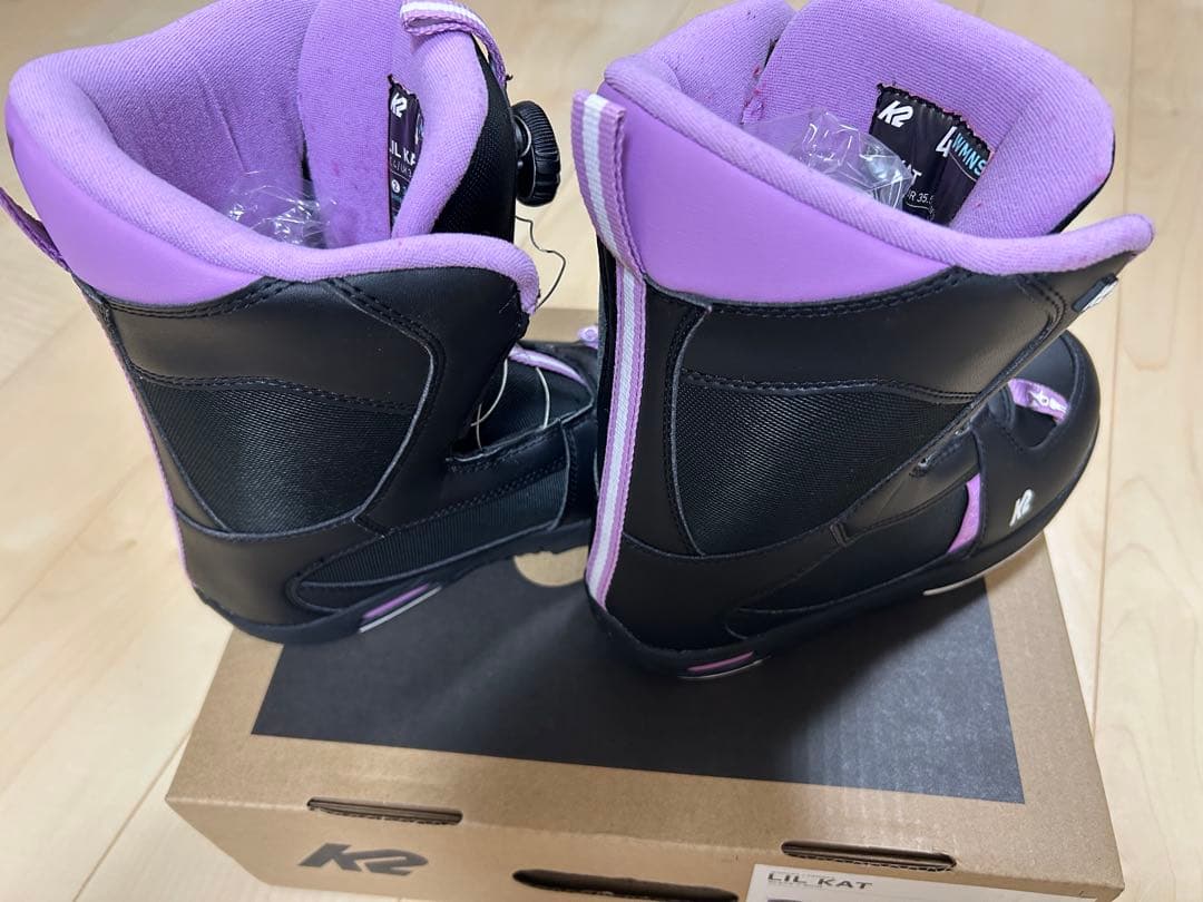 K2 Lil Kat 子供用スノーボードブーツ 4（22cm）
