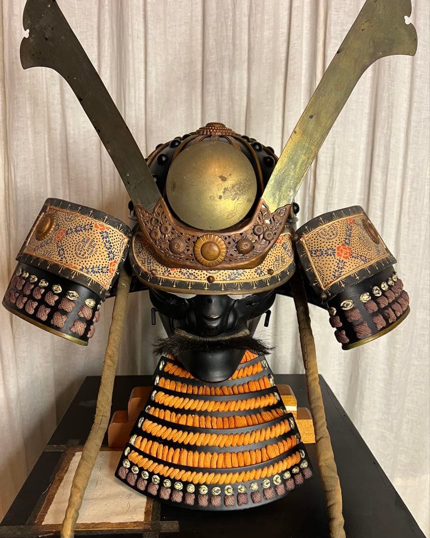 【BLACK】美品！丸武産業製　日本 甲冑 鎧 一式『清掃除菌 済』