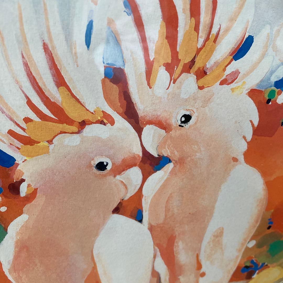 Helen Willshire パステル画 鳥 1993年