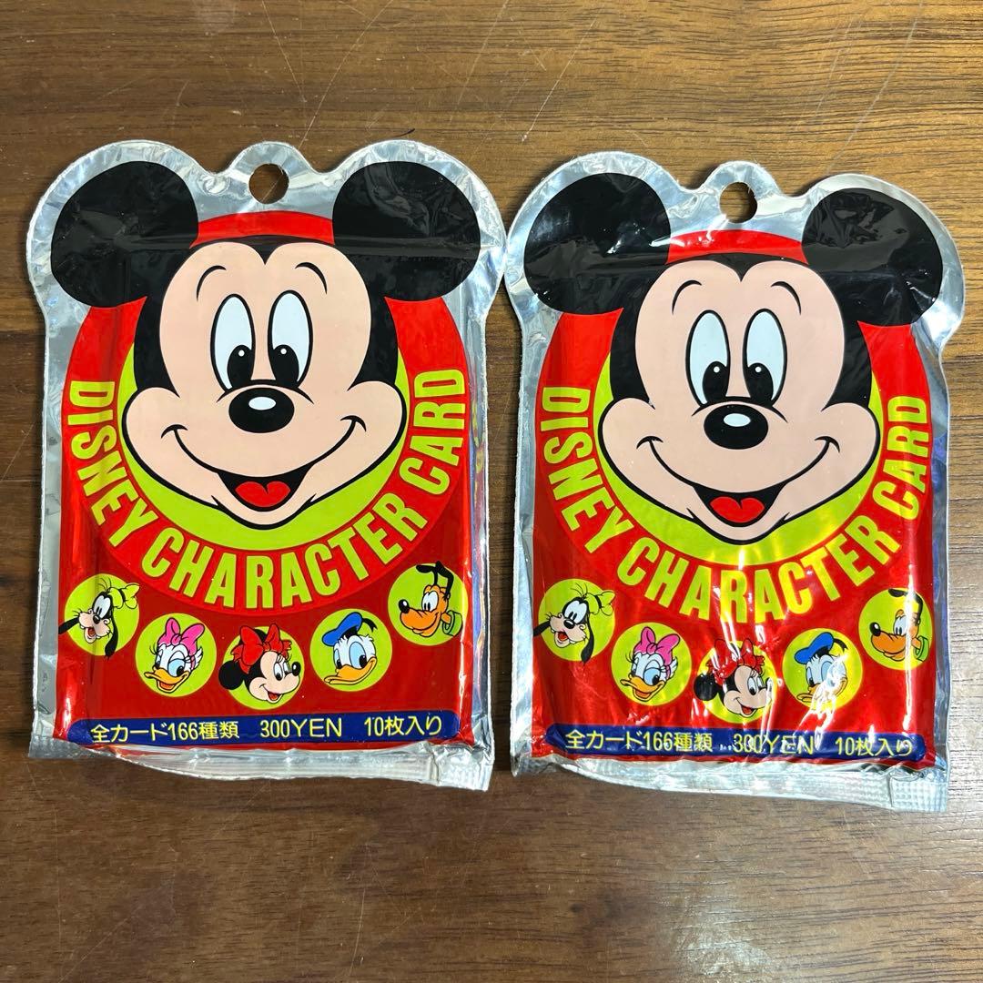 アマダ ディズニーキャラクターカード　 11パックセット　未開封　1995年製