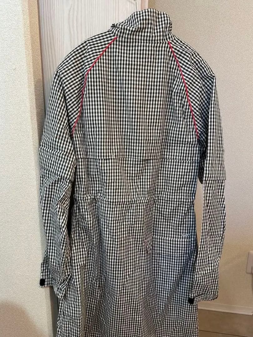 アディダスゴルフ 2way レインウェア ギンガムチェックワンピース