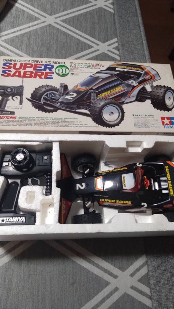 【希少1988年製】TAMIYA スーパーセイバー QD 1/14 RCカー