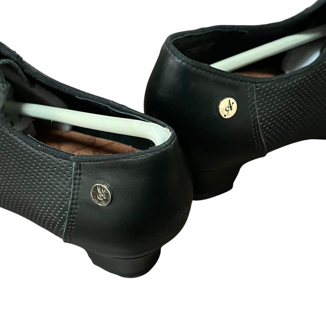 ADS 社交ダンスシューズ ブラック スタンダード 黒 23cm