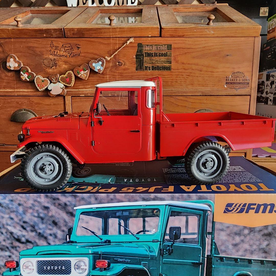 【絶版レア】FMS トヨタ FJ45 ピックアップ 1/12 RTR 技適認識済