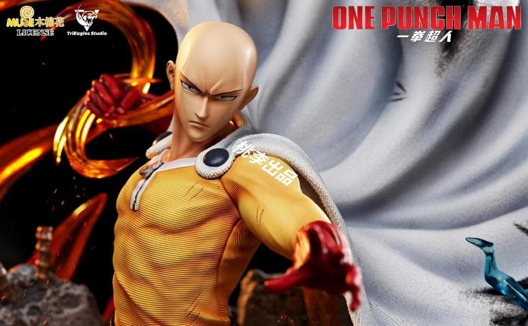 新品未開封『ワンパンマン』サイタマ＆ジェノス  ガレージキット スタチュー