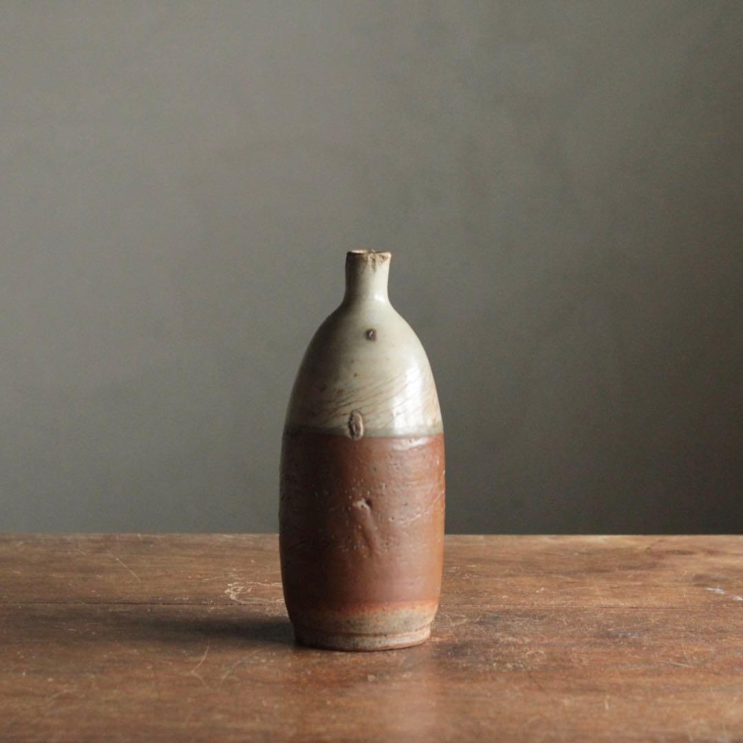 瀬戸 美濃 掛け分け 徳利 酒器 古美術 古道具 アンティーク白洲正子好み