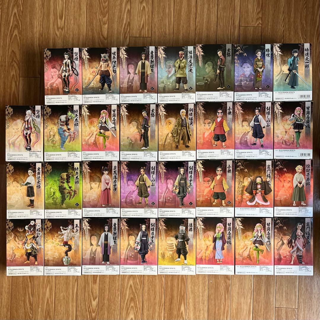 【未開封】鬼滅の刃 絆ノ装/鬼ノ装 フィギュア 31体セット