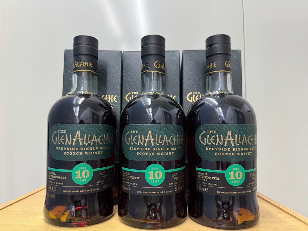グレンアラヒー10年　カスクストレングス　バッチ7 56.8％　6本セット
