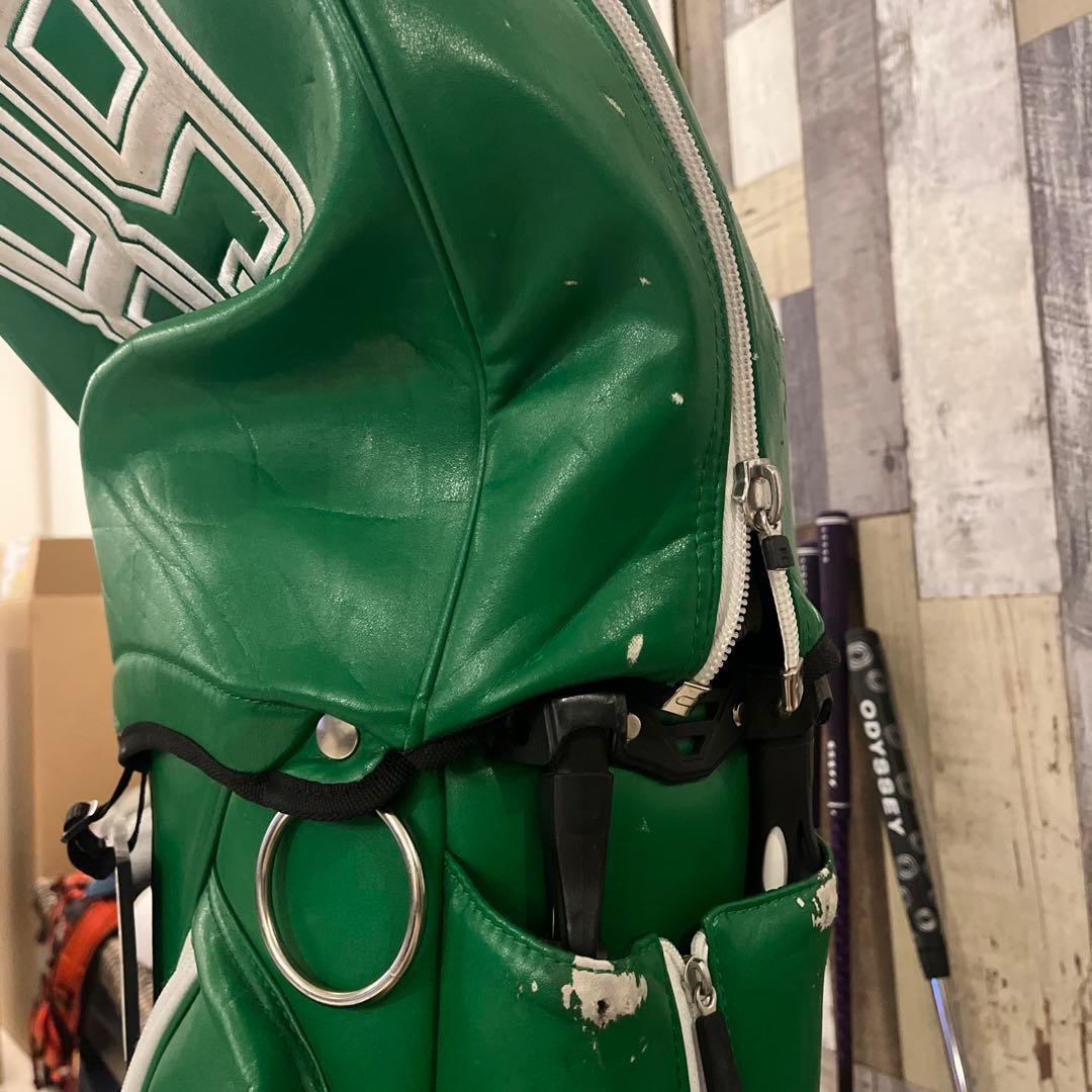 パーリーゲイツ スタンド式キャディバック グリーン