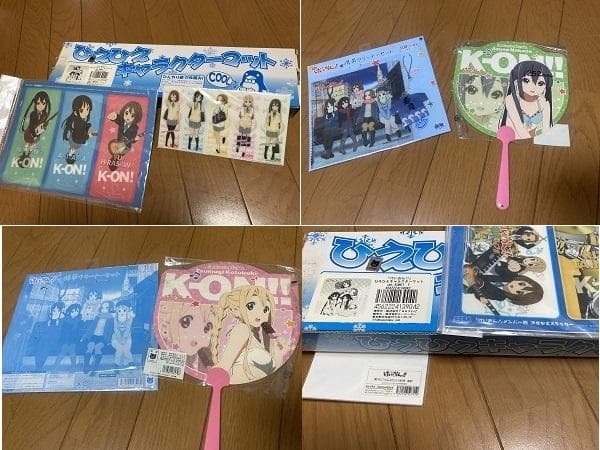 けいおん! グッズセット 映画特典 応募シール 等 希少