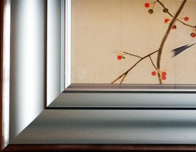 ￥550,000⇒￥440,000 山口華楊 早春　日本画(絹本岩彩裏彩）10号