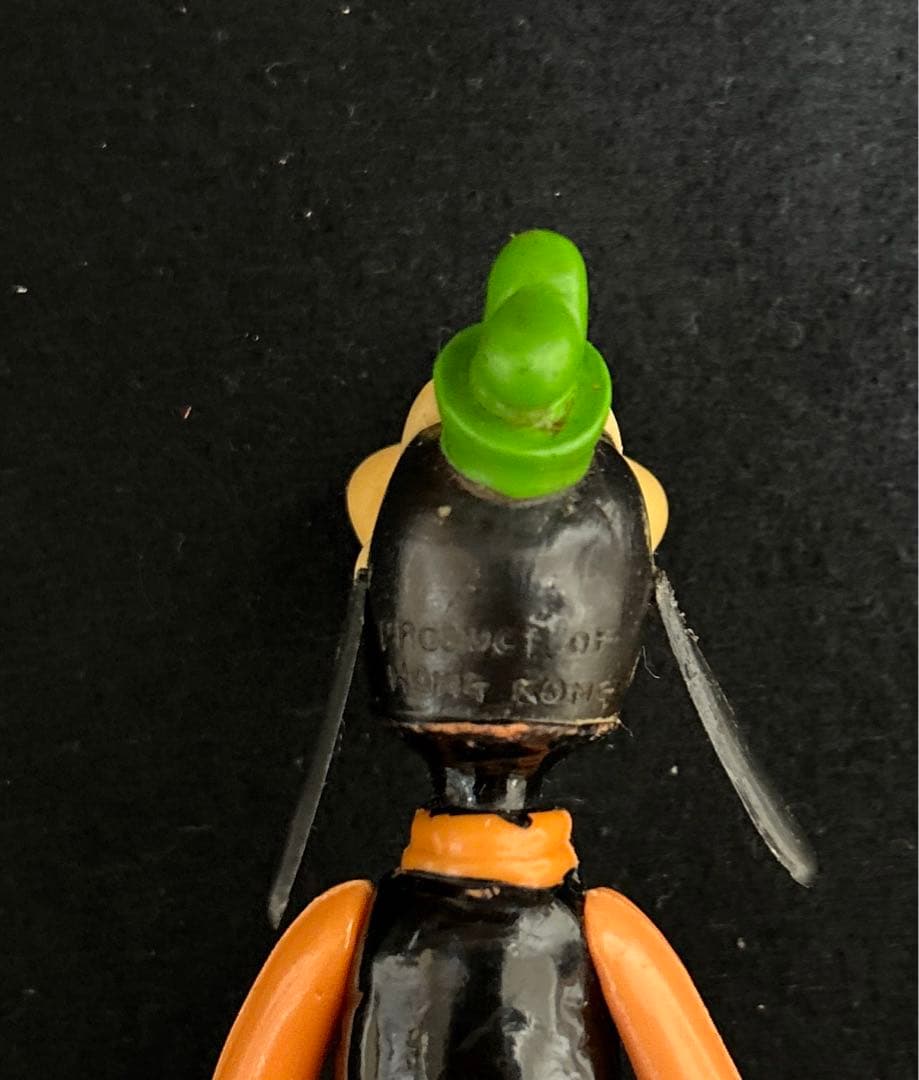 ディズニー　グーフィーフィギュア　レトロ　アメリカディズニーランド1970年代