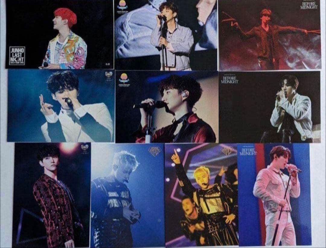 2PM ジュノ♡JUNHO ライブフォト・ステッカー トレカ