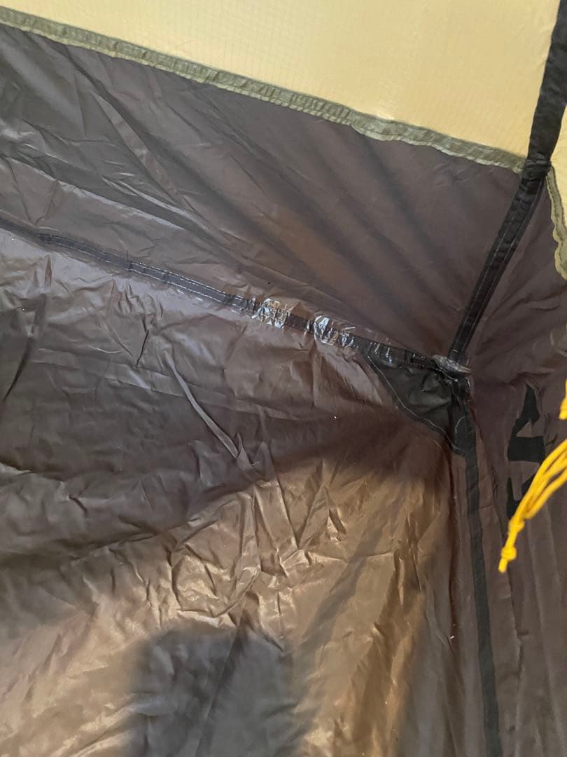 《試し設営のみ》NEMO Atom 2p アトム2p 2人用　フットプリント付き