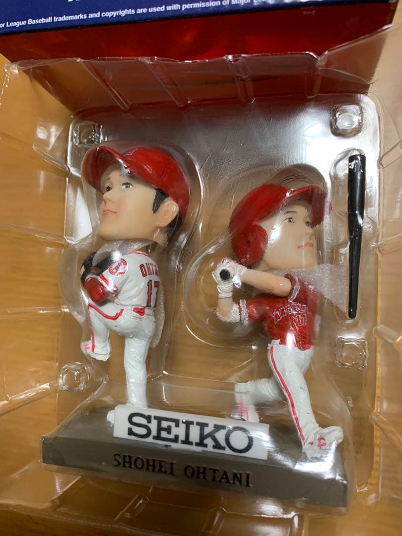 大谷翔平　SEIKO アストロン ボブルヘッドフィギュア２点セット非売品　新品