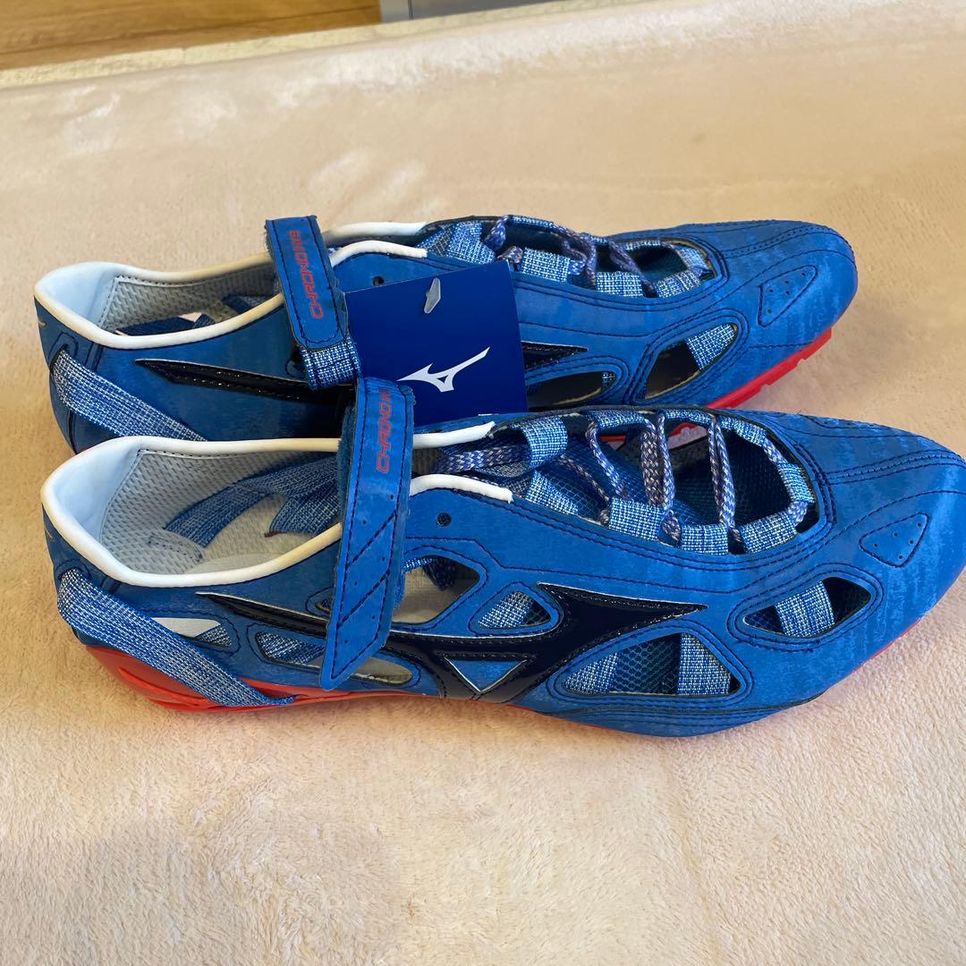 クロノインクス9 Mizuno 青 スパイクシューズ
