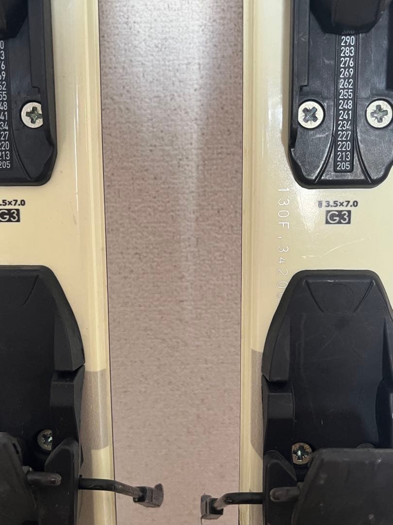 130 スキー板＋ストック　FISCHER フィッシャー RC4 2点セット