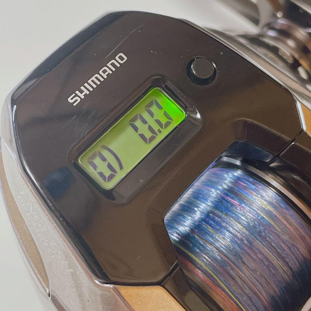 シマノ 18 炎月プレミアム 150HG 付属品付き