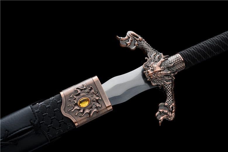 飛龍西洋戦剣（赤古タイプ）古兵器 武具　刀装具　日本刀　模造刀 居合刀