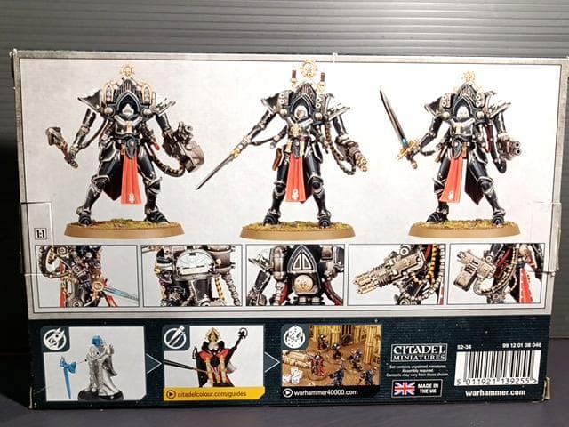 アデプタ ソロリタス パラゴン ウォースーツ ウォーハンマー 40000