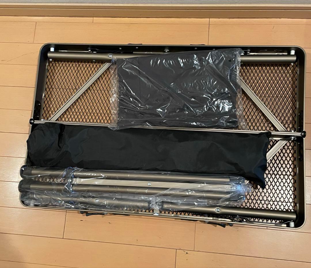 クイックキャンプ　フルメッシュキッチンテーブル ヴィンテージ QC-MKT