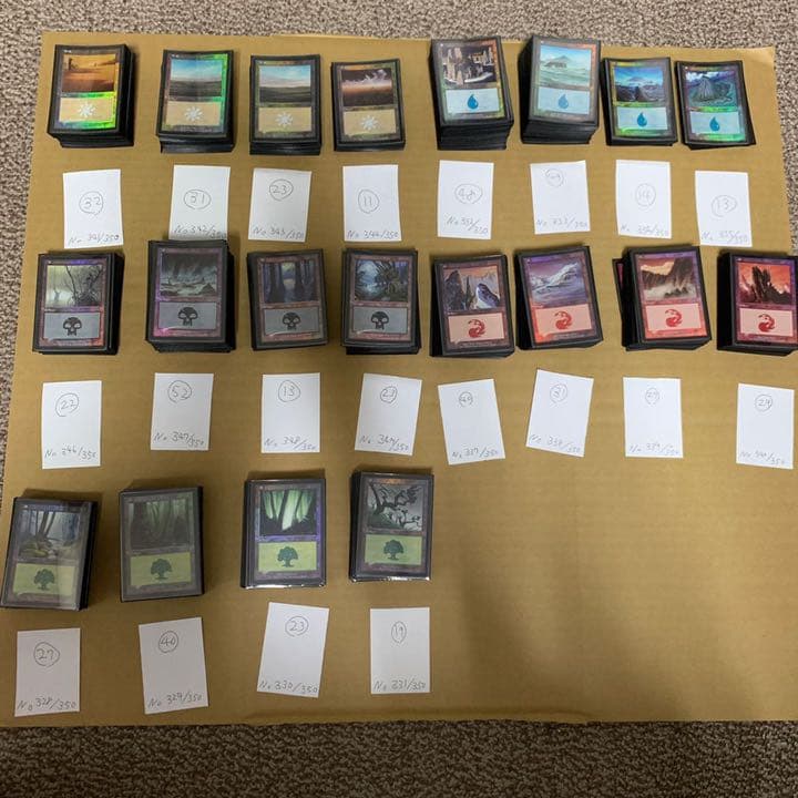 ★バラ売り可★7版基本地形 日本語Foil