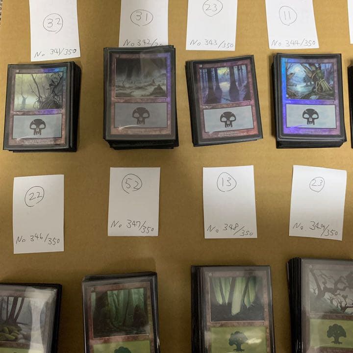 ★バラ売り可★7版基本地形 日本語Foil