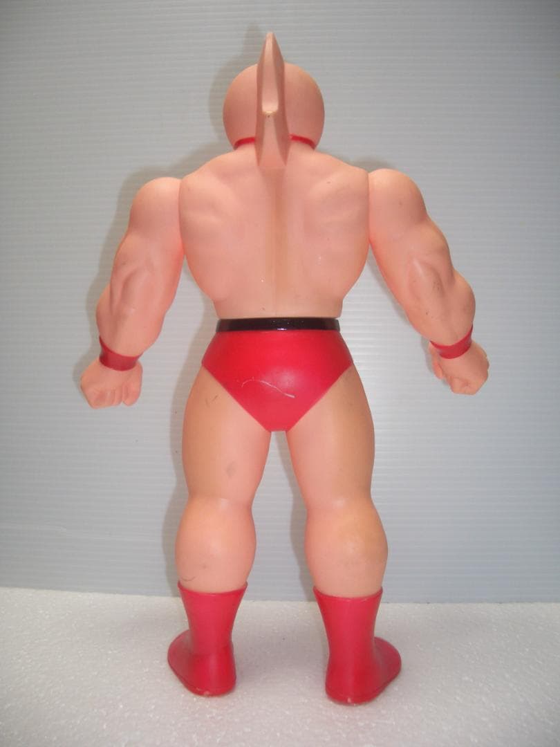 キン肉マン　特大ソフビ　31ｃｍ　1984年　バンダイ製　放映当時物　美品