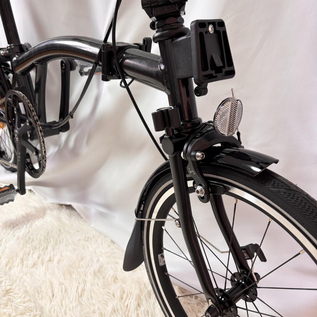 【新品】Brompton P Line Urban 4速 ミッドナイトブラック