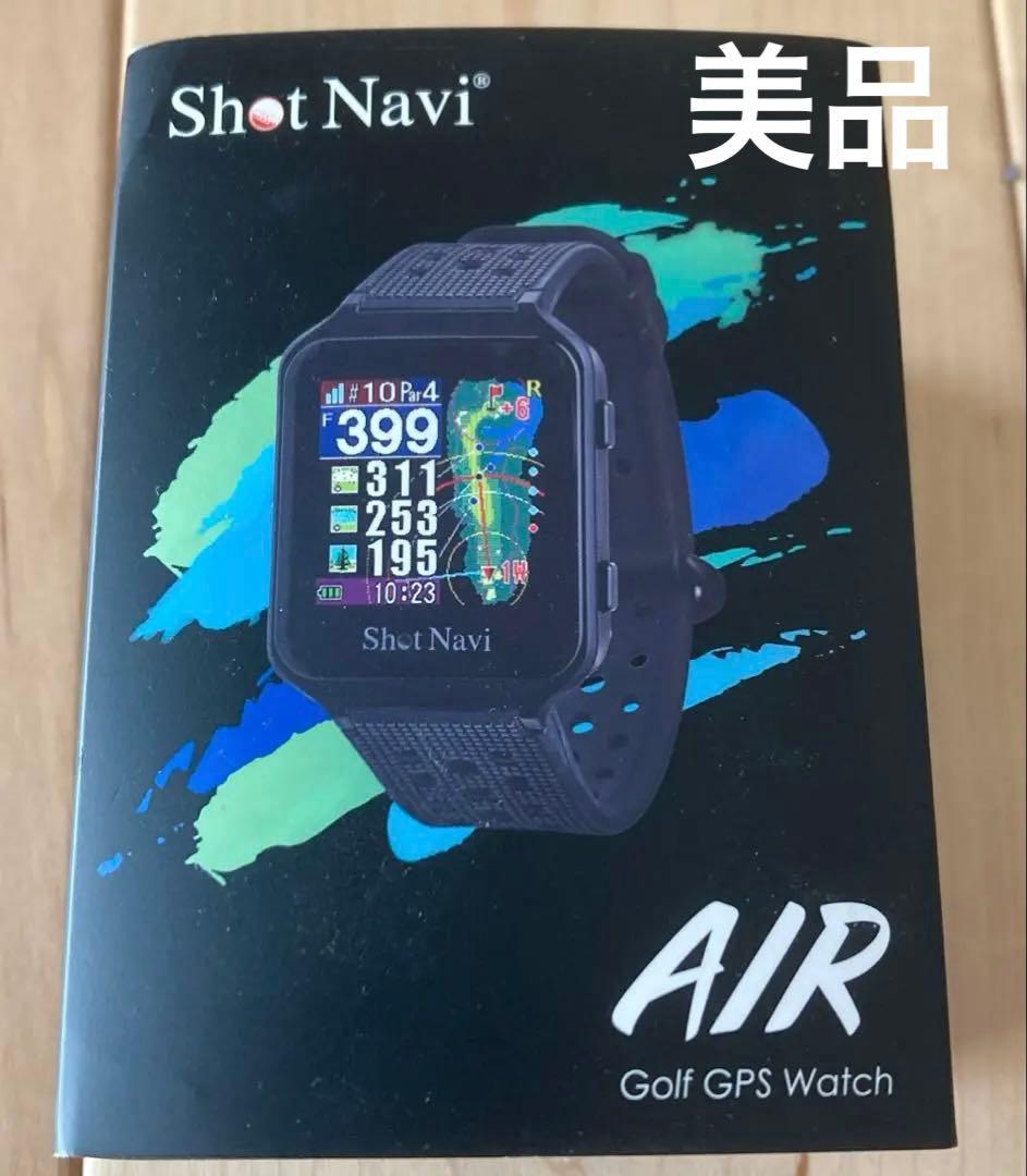Shot Navi AIR(ショットナビ) ブラック　タッチパネル　美品