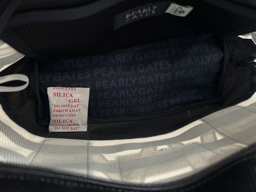 新品未使用 パーリーゲイツ カートバッグ ボーダー ゴルフバッグ