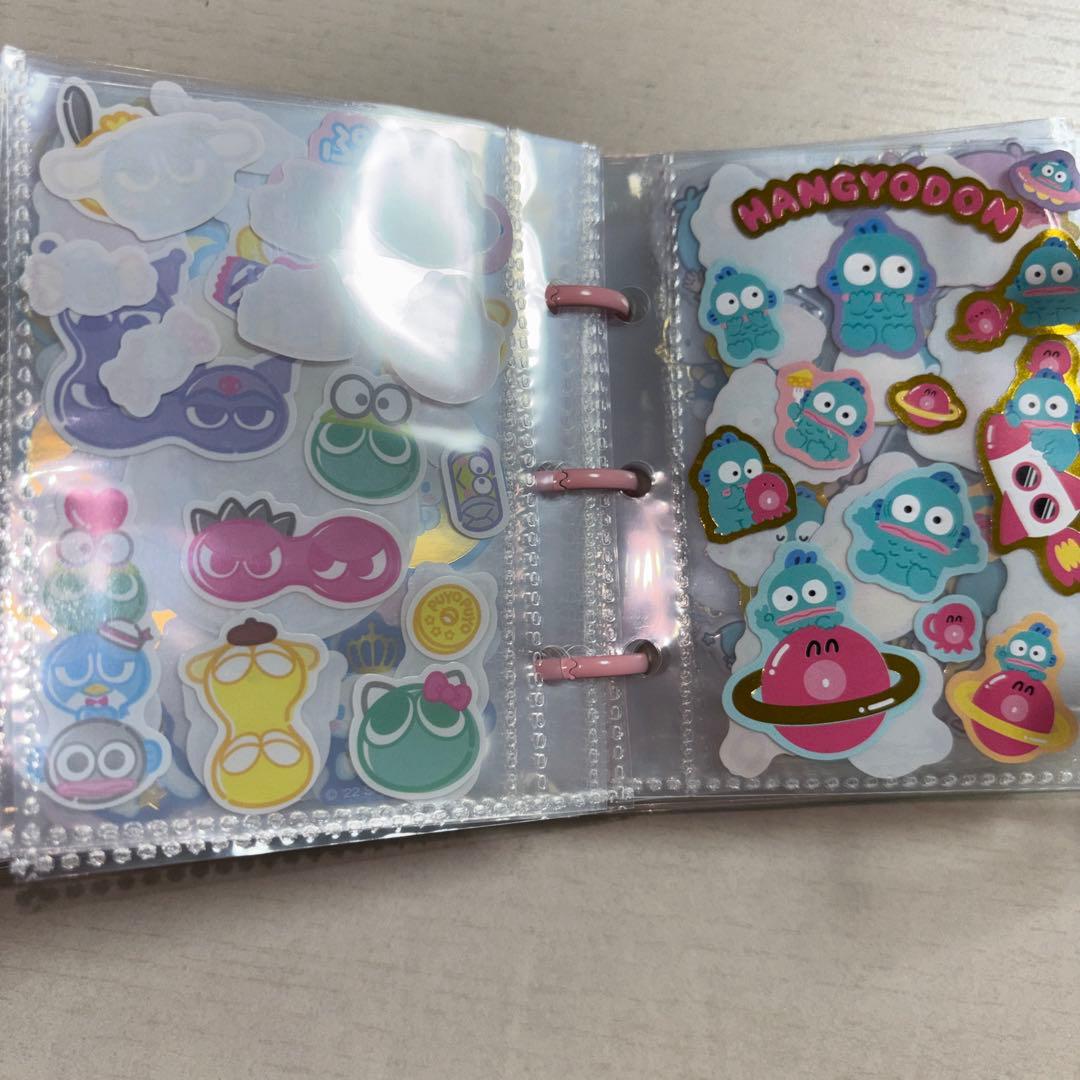 シール帳 完成品 サンリオ ボンボンドロップシール おはじきシール 大人の図鑑