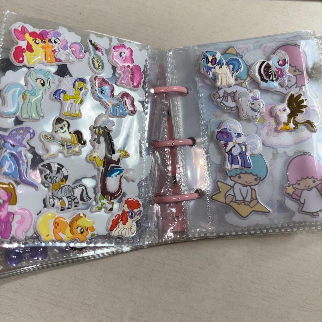 シール帳 完成品 サンリオ ボンボンドロップシール おはじきシール 大人の図鑑