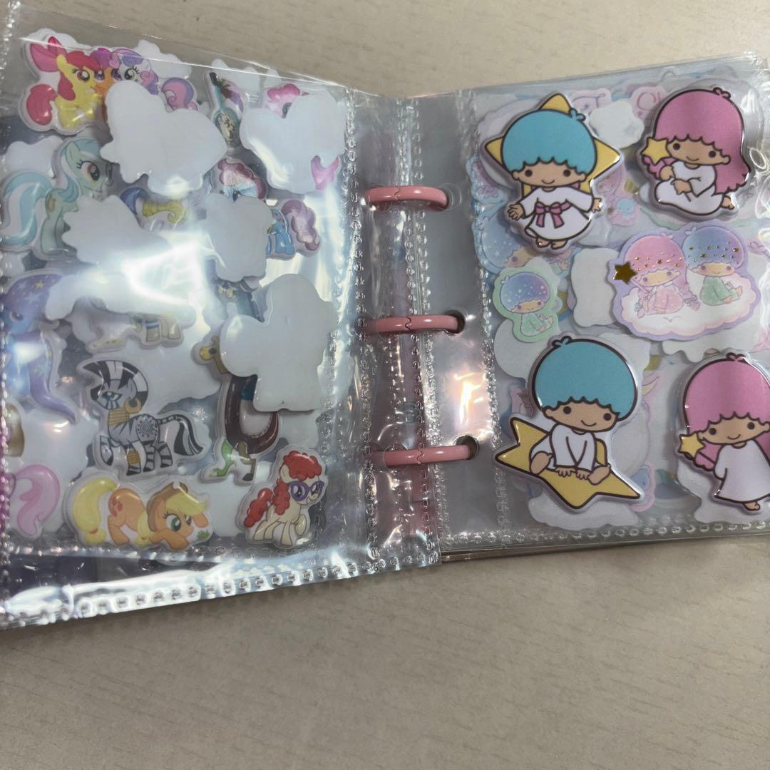 シール帳 完成品 サンリオ ボンボンドロップシール おはじきシール 大人の図鑑