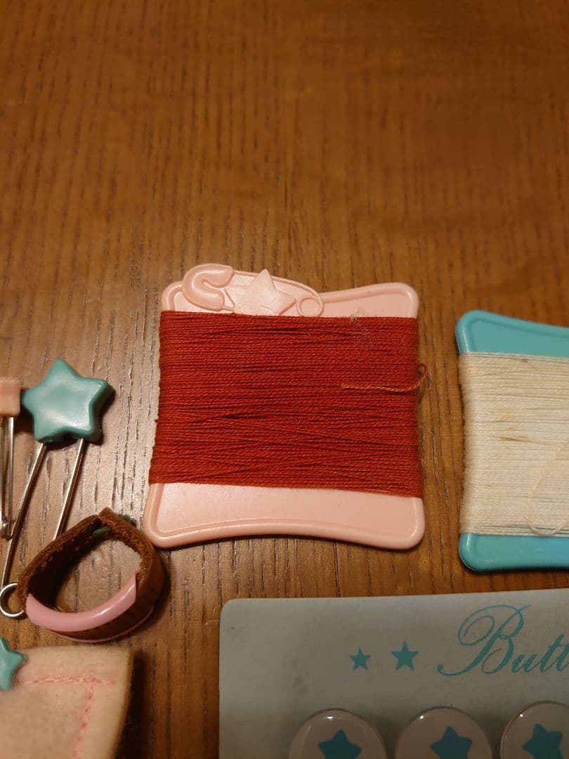 キキララ ソーイングセット・お裁縫箱・小物入れ・1976年サンリオ