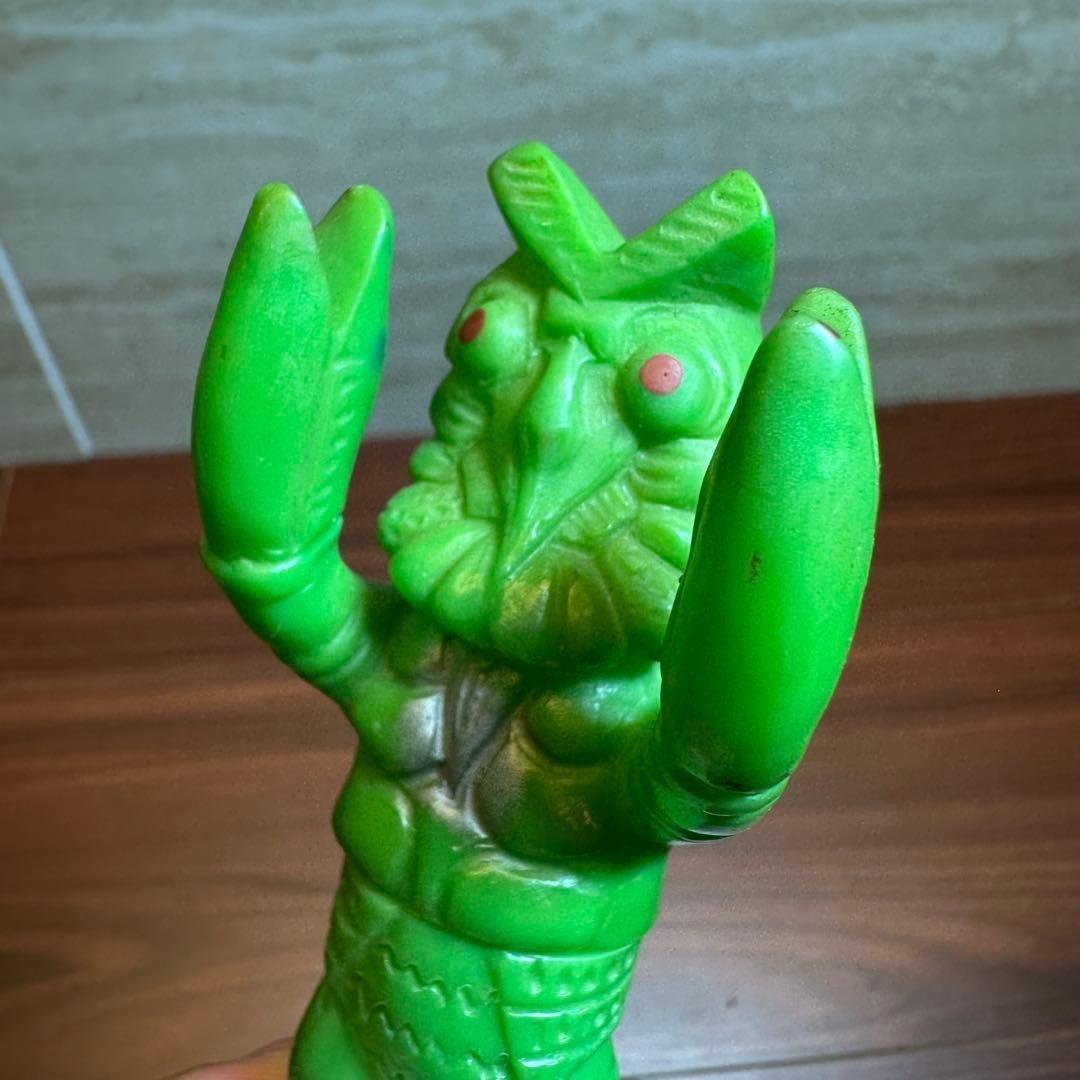 ブルマァク バルタン星人 ソフビ 当時物 4105