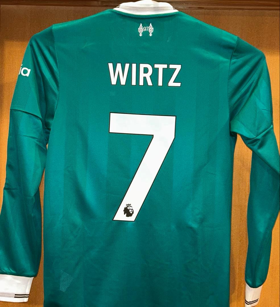 ヴィルツ　Ｌ　リバプール　サード　オーセンティック　ユニフォーム　長袖