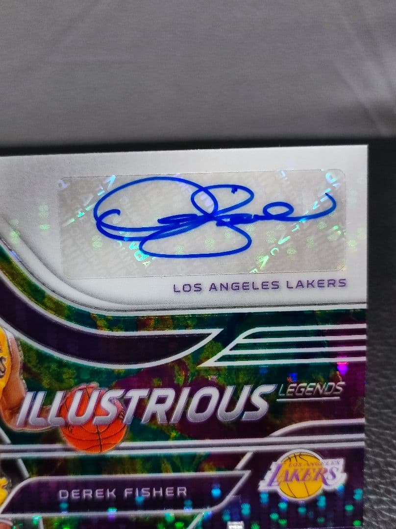 NBAカード デレク・フィッシャー　サイン