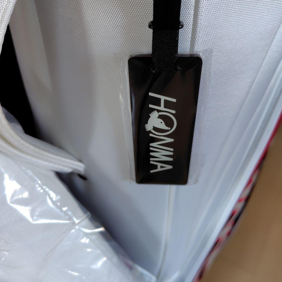 HONMA ゴルフバッグ・キャディバッグ ホワイト/ブラック/レッド