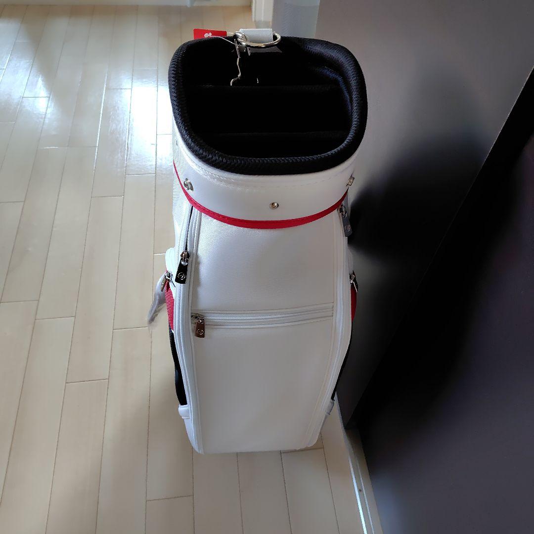 HONMA ゴルフバッグ・キャディバッグ ホワイト/ブラック/レッド