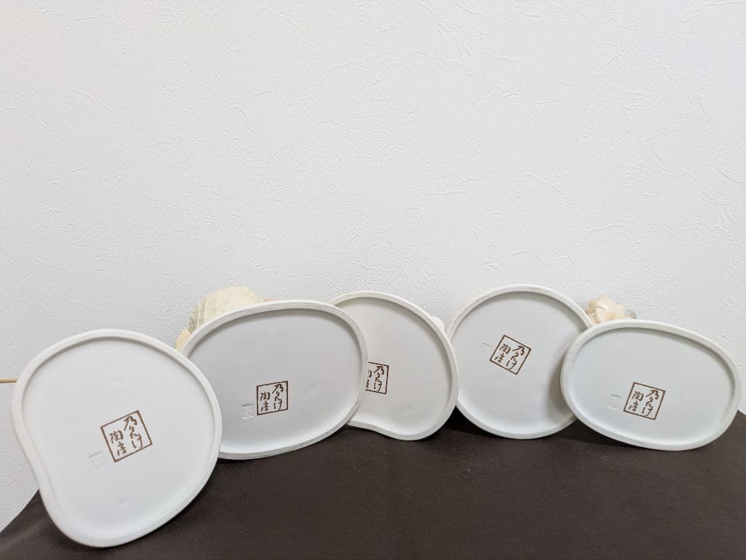 ノリタケ【乃りたけ陶房☆小島豪作】童子人形シリーズ【5点セット】