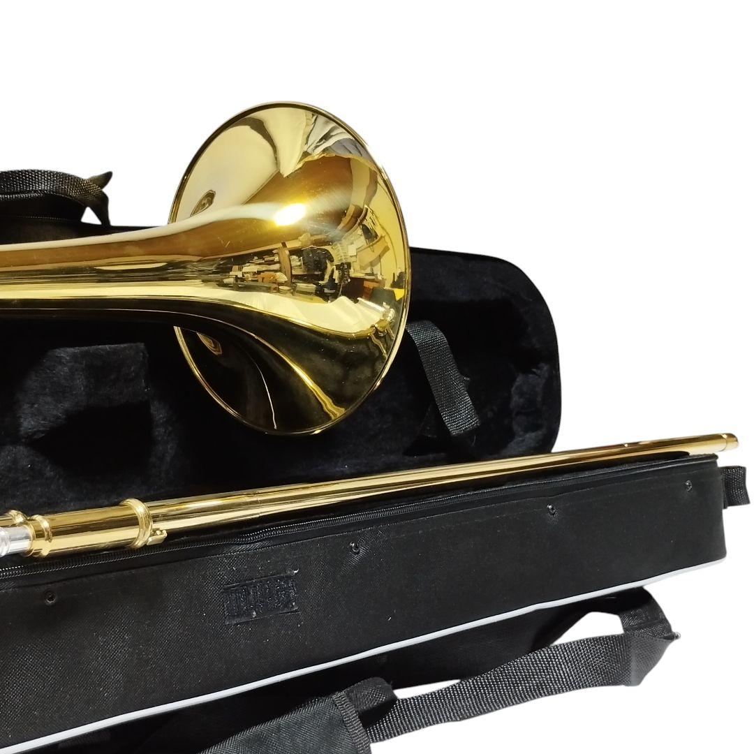 Soleil テナーバストロンボーン マウスピース、ケース付き 初心者　吹奏楽