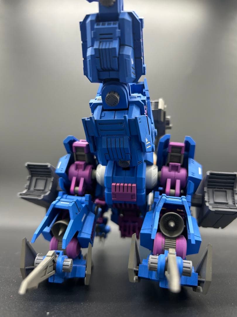 ゾイド　タカラトミー　リアライズモデル　サイコジェノザウラー　小改造品