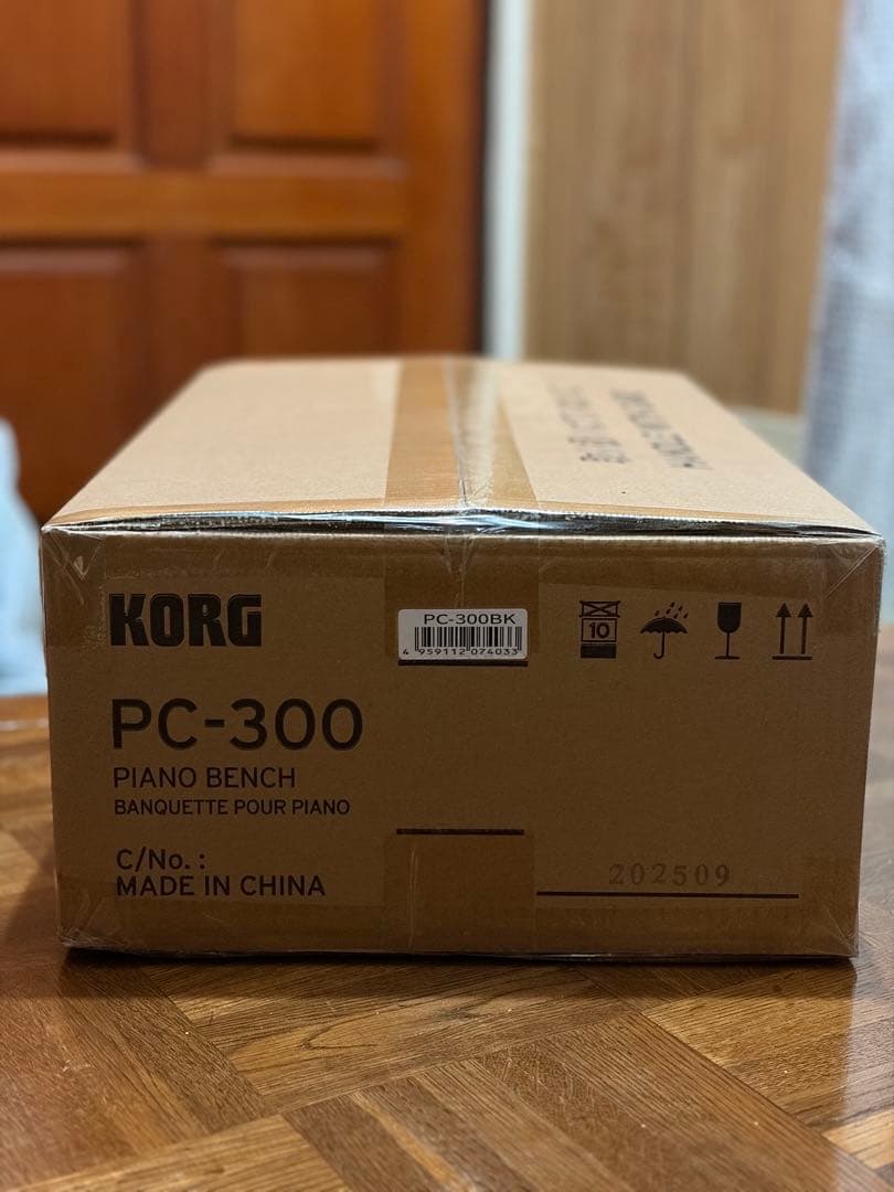 KORG PC-300 ピアノベンチ、ピアノ椅子未開封
